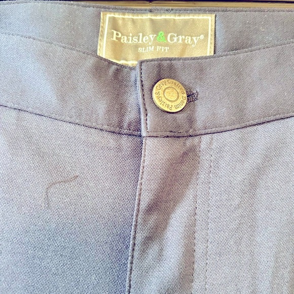 Paisley & blue Slim Fit Trousers - Picture 2 of 4